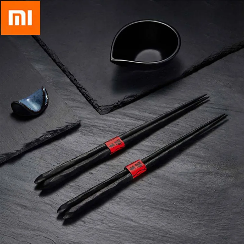 Палочки для еды Xiaomi Yiwuyishen 6 пар в упаковке высококачественные китайские палочки