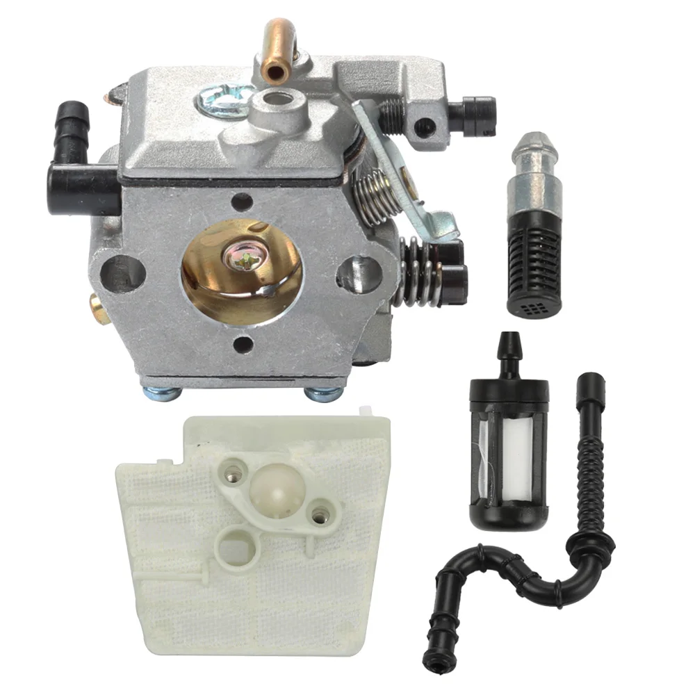 Новый Карбюратор Carb топлива Масляный фильтр + воздушный для MS240 MS260 024 026 #1121 120 0610