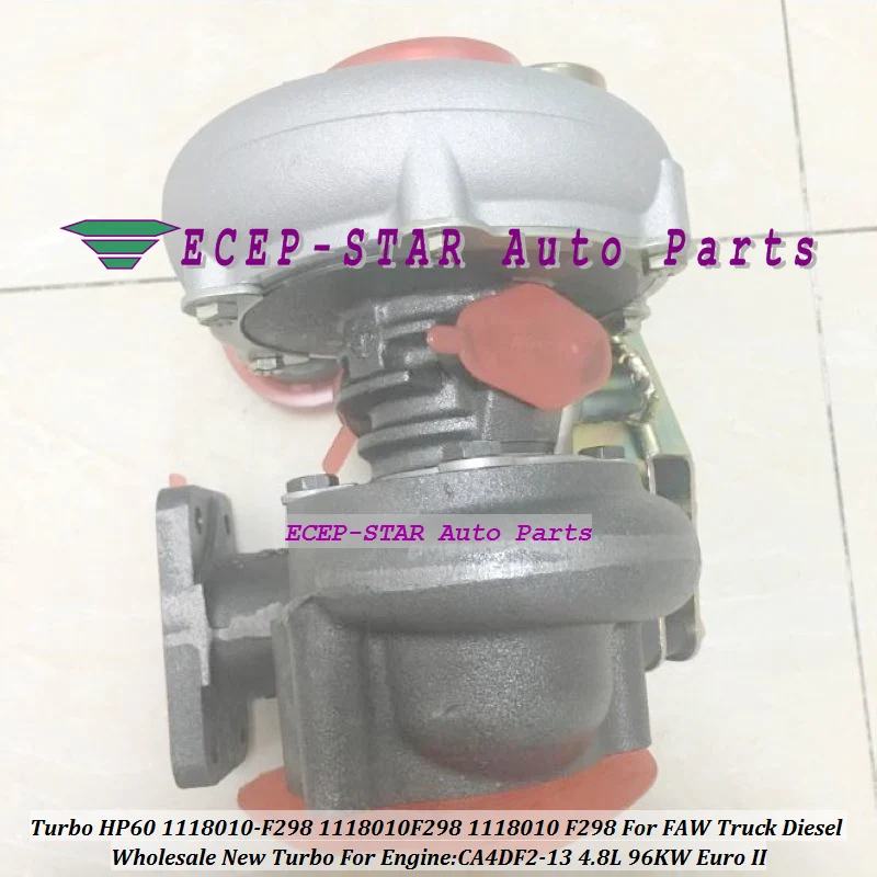 Турбокомпрессор tiao Turbo HP60 1118010-F298 1118010F298 1118010 F298 для грузовиков FAW дизельных