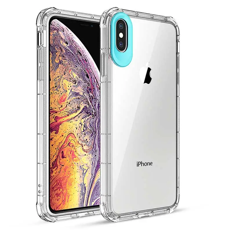 Прозрачный чехол для Samsung Galaxy S8 S9 Plus Note8 9 мягкий прозрачный из ТПУ iPhone X 7 6 6S 8 Xr Xs Max