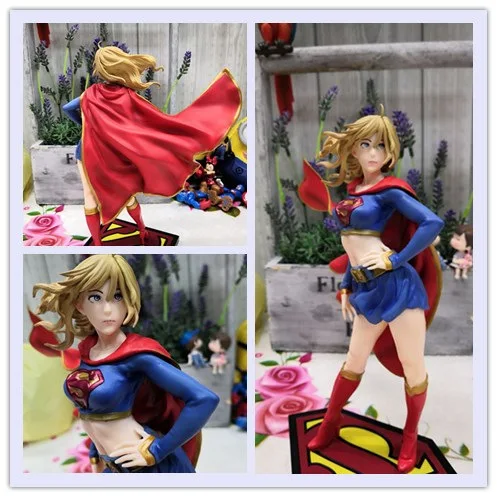 Justice League DC Comics Universe Supergirl Return Back Bishoujo полная фигурка Супер девочка игрушка 21 см