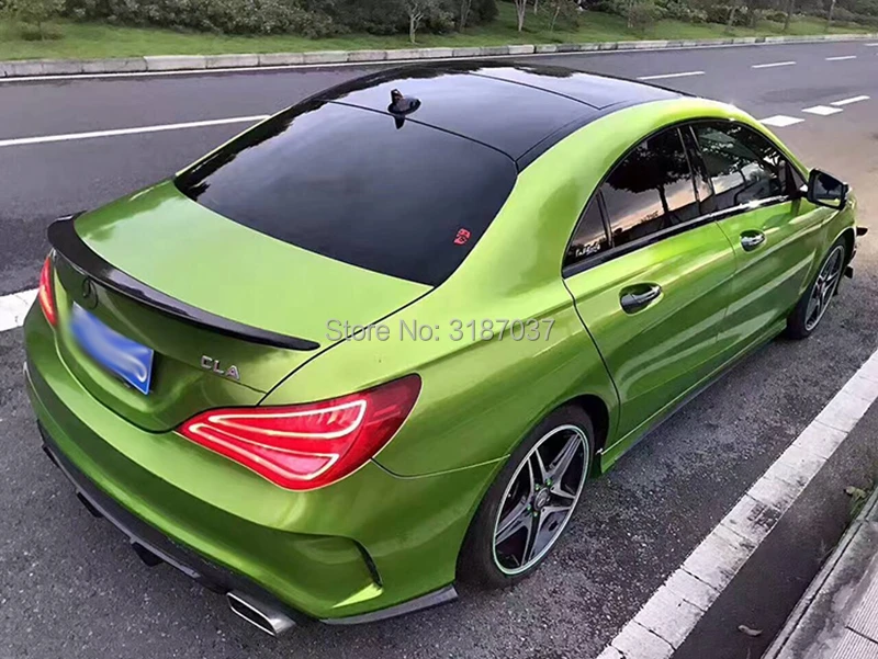 Спойлер для Benz CLA CLA45 W117 C117 из АБС-пластика Неокрашенный искусственный задний