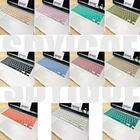 Силиконовый чехол для клавиатуры ноутбука, защитная цветная пленка для macbook Air13 retina15 13 дюймов A1369 A1502 A1286 A1398