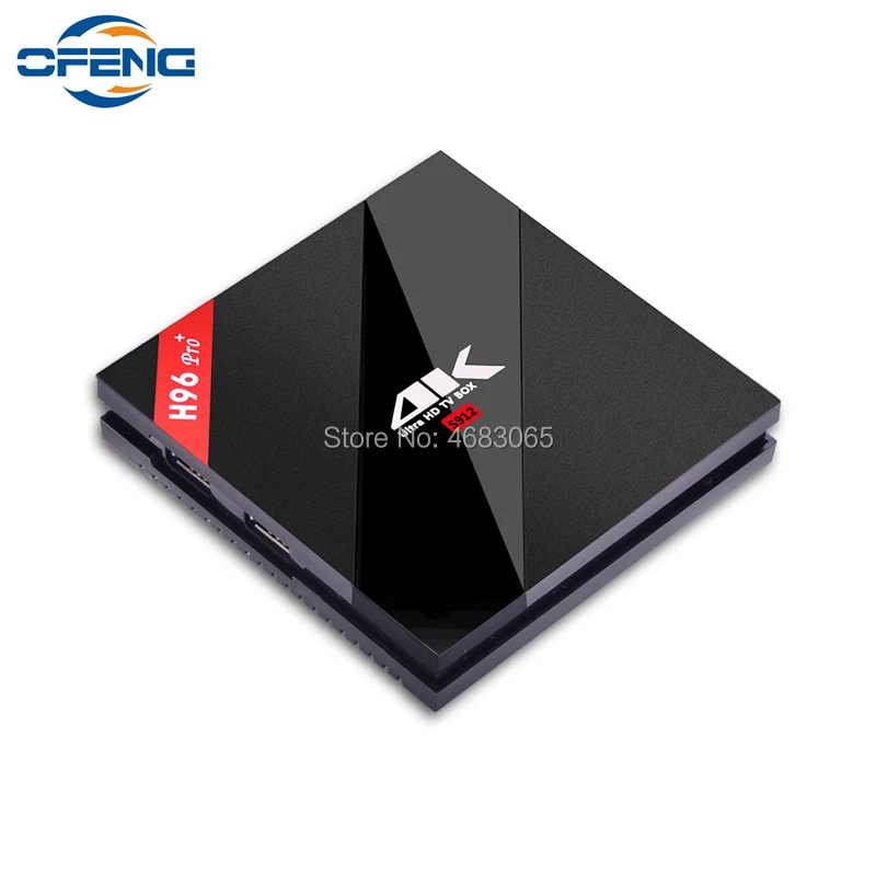 H96 PRO + Plus Smart TV Box Amlogic S912 Android 7 1 Восьмиядерный Mali T820MP3 GPU 2G/16G 3G/32G 2 4G/5 8 GHz Wifi Bluetooth