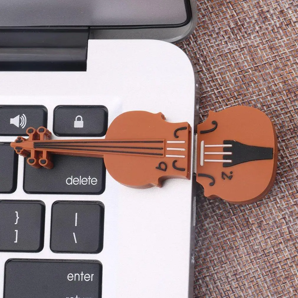 Необычная музыкальная скрипка 16 Гб модель USB 2 0 флэш-память большой палец палка