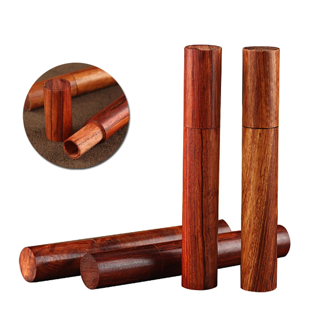 Деревянный ящик для хранения Joss-stick палочки благовоний Будды держатель баррель