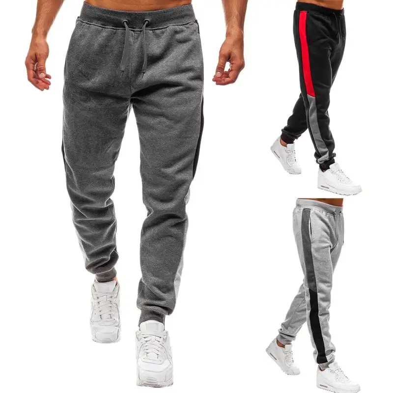 ISHINE 2018 Solid Color Sports Pants For Men Training Running Quality Bodybuilding | Мужская одежда