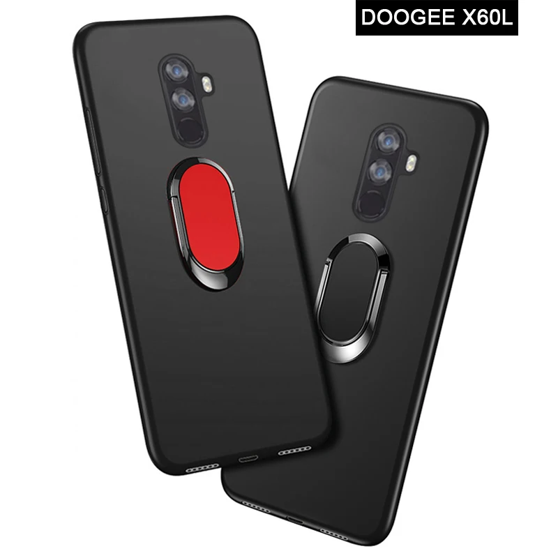 Чехол для телефона Doogee X60 L роскошный мягкий черный силиконовый чехол 5 дюйма Для