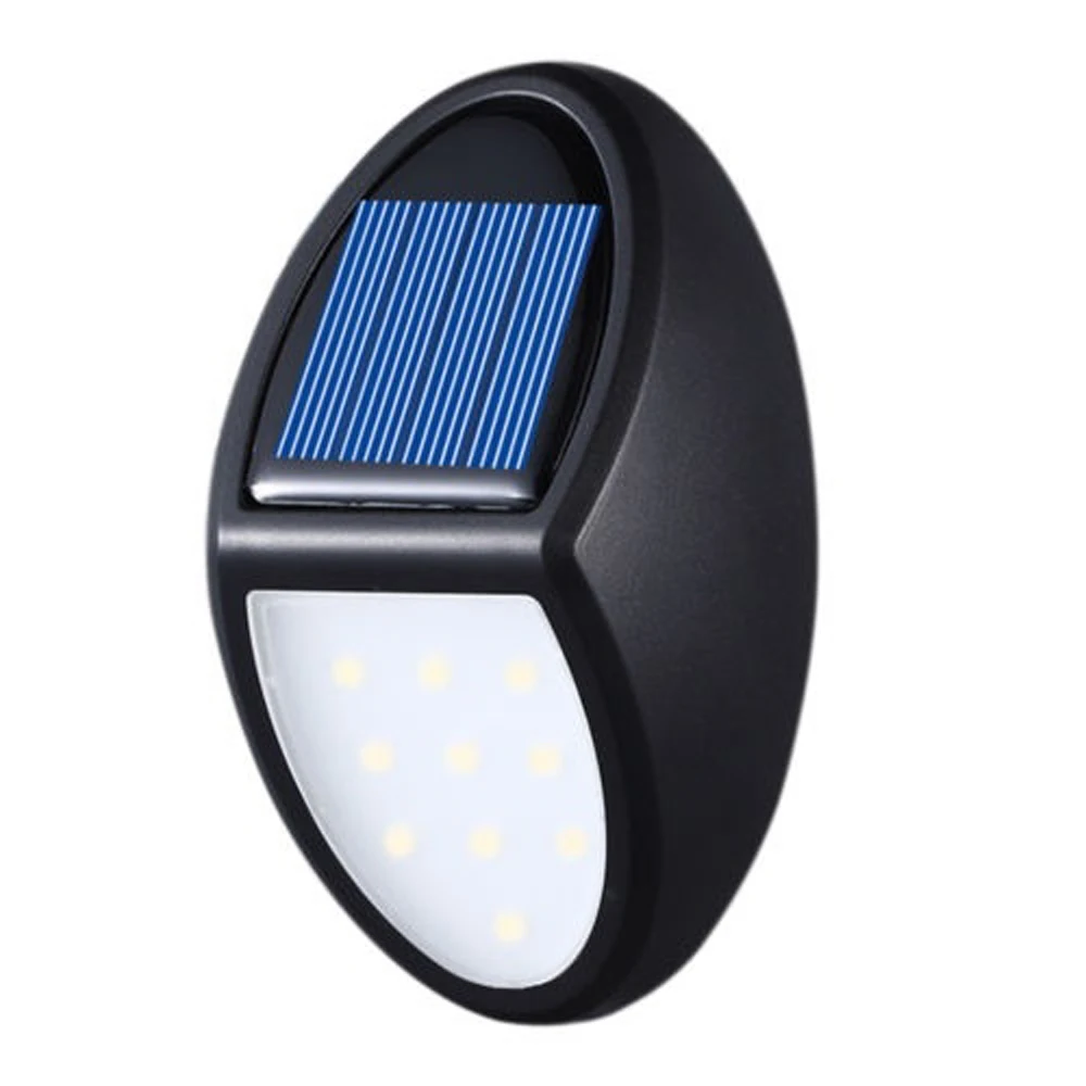 10LED на солнечных батареях высокой Яркость светильник s движения Сенсор садовая