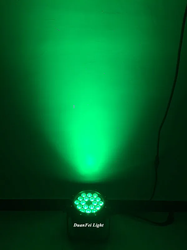 8 Лот Ip65 led par dmx rgbwa настенная шайба Свет прожекторная 18x15 Вт 5в1 стирка наружная