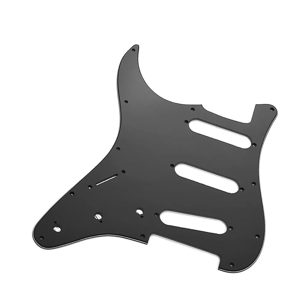 SSS электрогитара Pickguard 3 слойные ПВХ панели левшей для ST электрогитары гитары