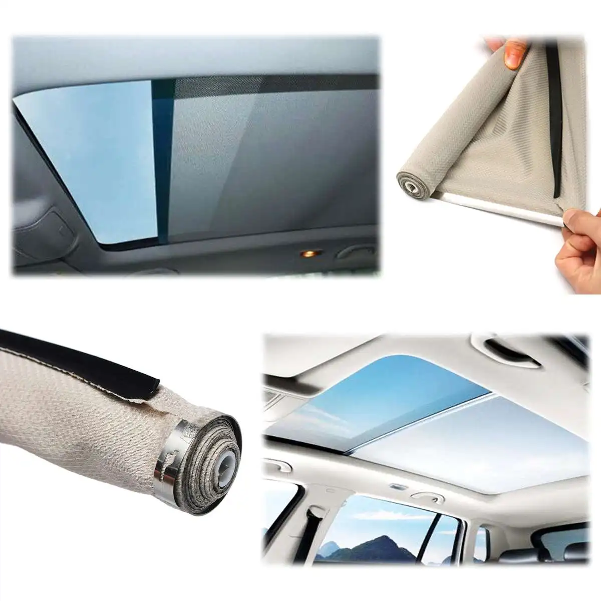 Hot Sunroof Sunshade Corn Beige 1K9877307B Fit for VW Sharan forTiguan Golf Audi Q5 | Автомобили и мотоциклы