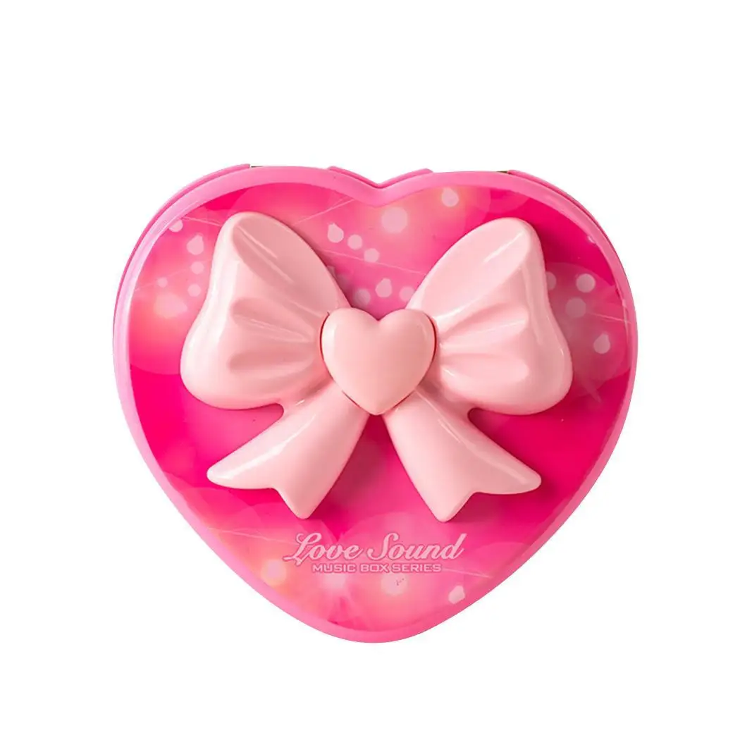 Творческий Лук Сердце Форма хранения музыкальный стол Главная коробка подарок
