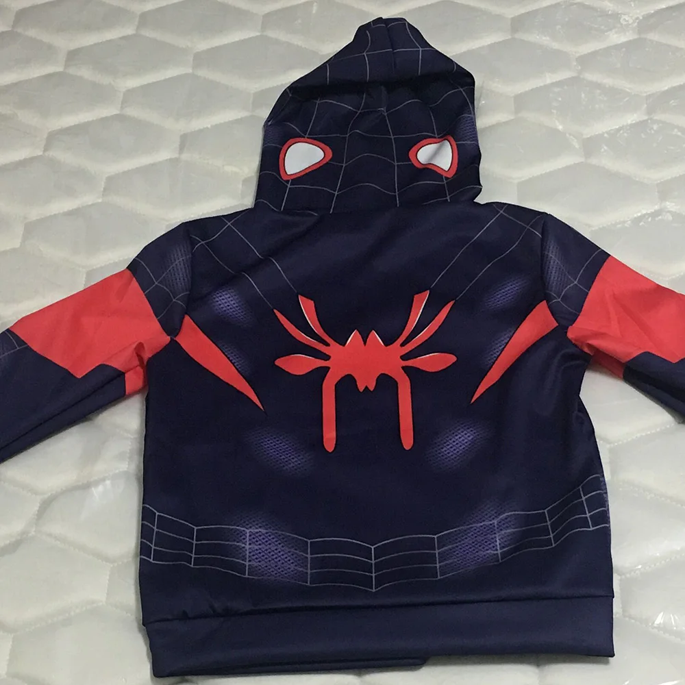 Детские толстовки для мальчиков с изображением Человека паука в стиле Человек