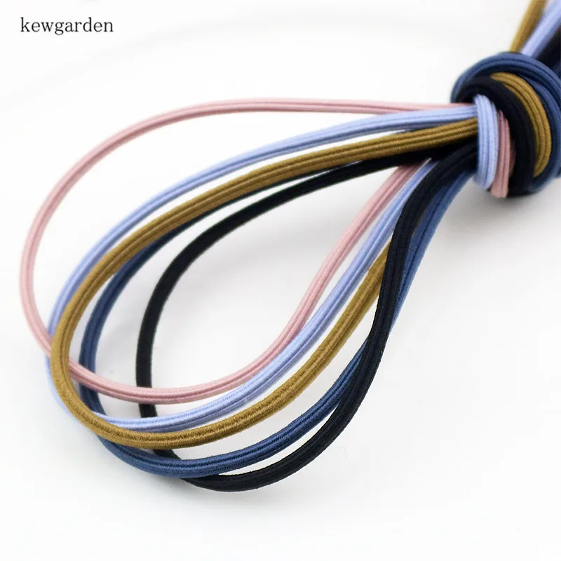 Kewgarden эластичная резинка DIY для волос аксессуары ручной работы Повязка На Голову