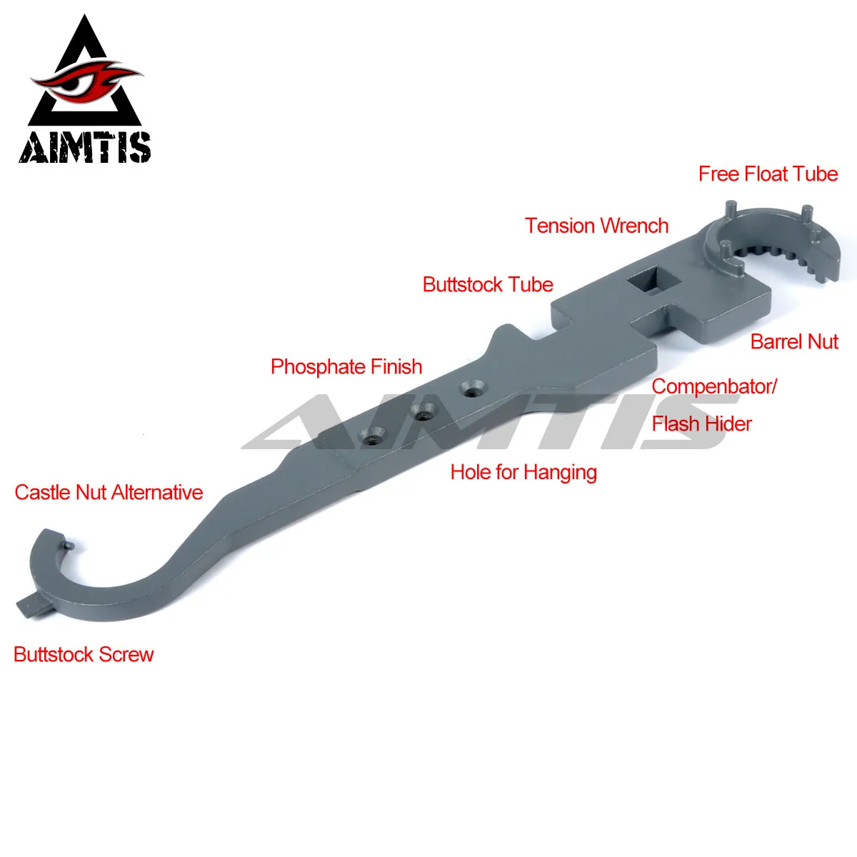 AIMTIS высококачественный комбинированный гайковерт 223 Ar 15 M4 металлический