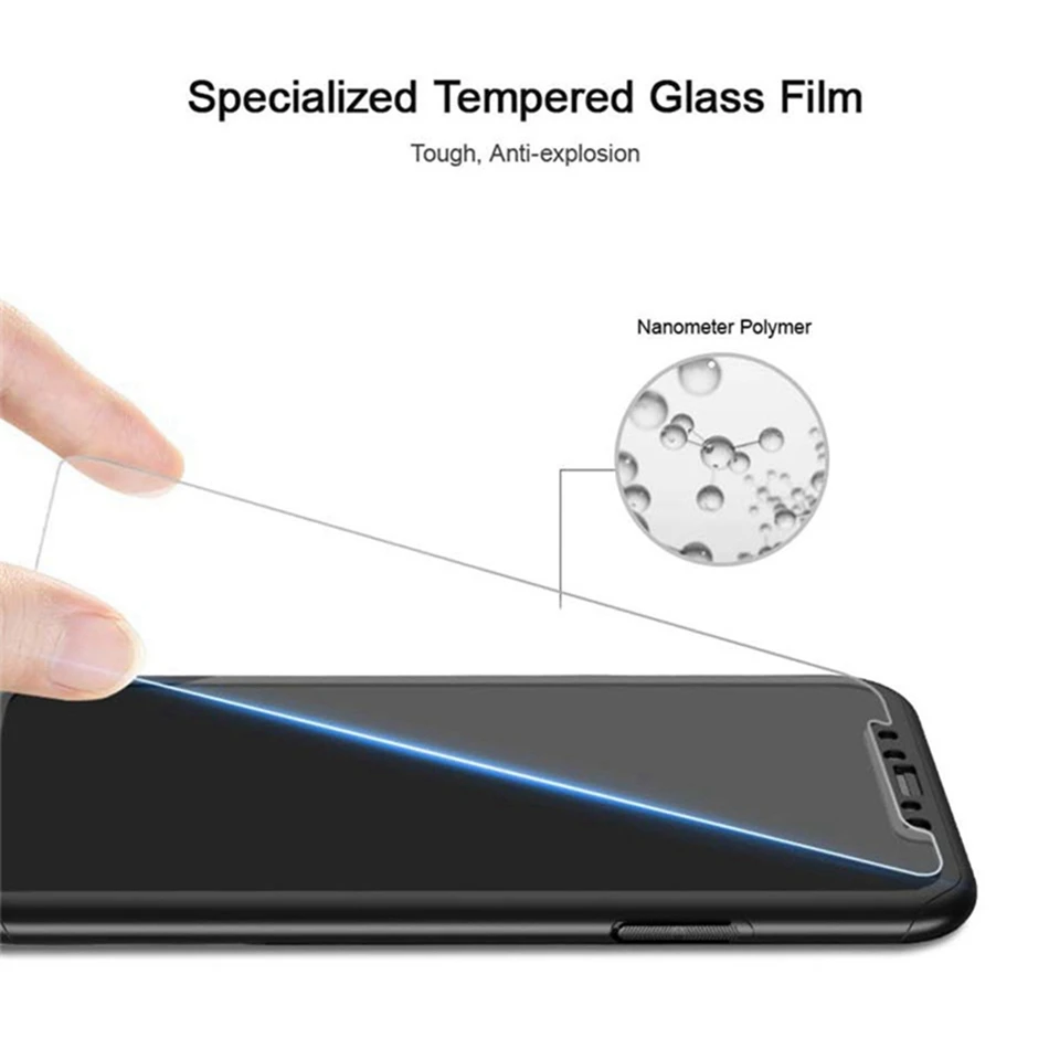 Чехлы CASEIER с полным покрытием 360 градусов для телефонов iPhone 6 6s 7 8 Plus защитным