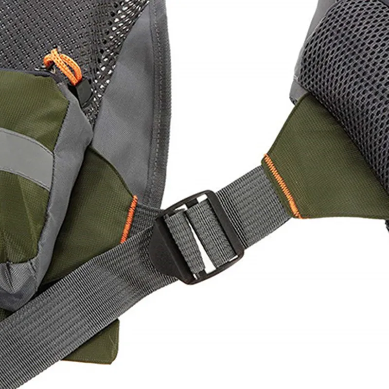 Breathable Men Outdoor Sport Fishing Life Vest Jacket Swimming Safety Survival With Mutil Pockets | Спорт и развлечения