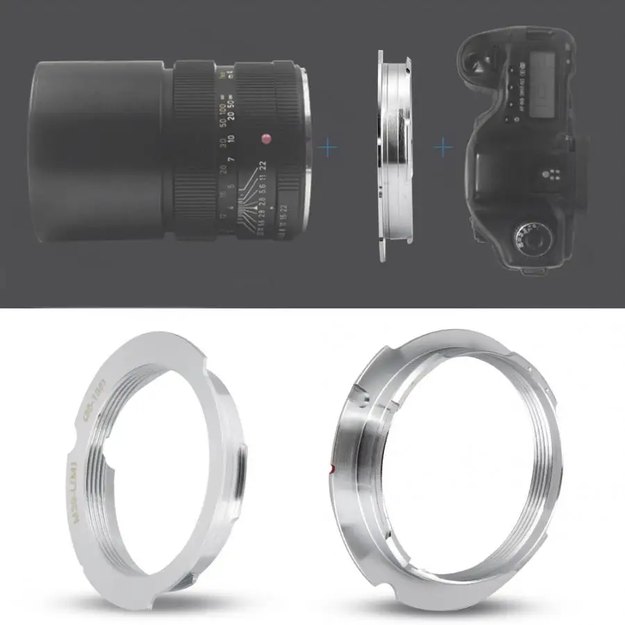 L(M39) LM 35 135 мм переходное кольцо для объектива Leica M39 LSM LTM объектив VM ZM Techart EA7 сплав