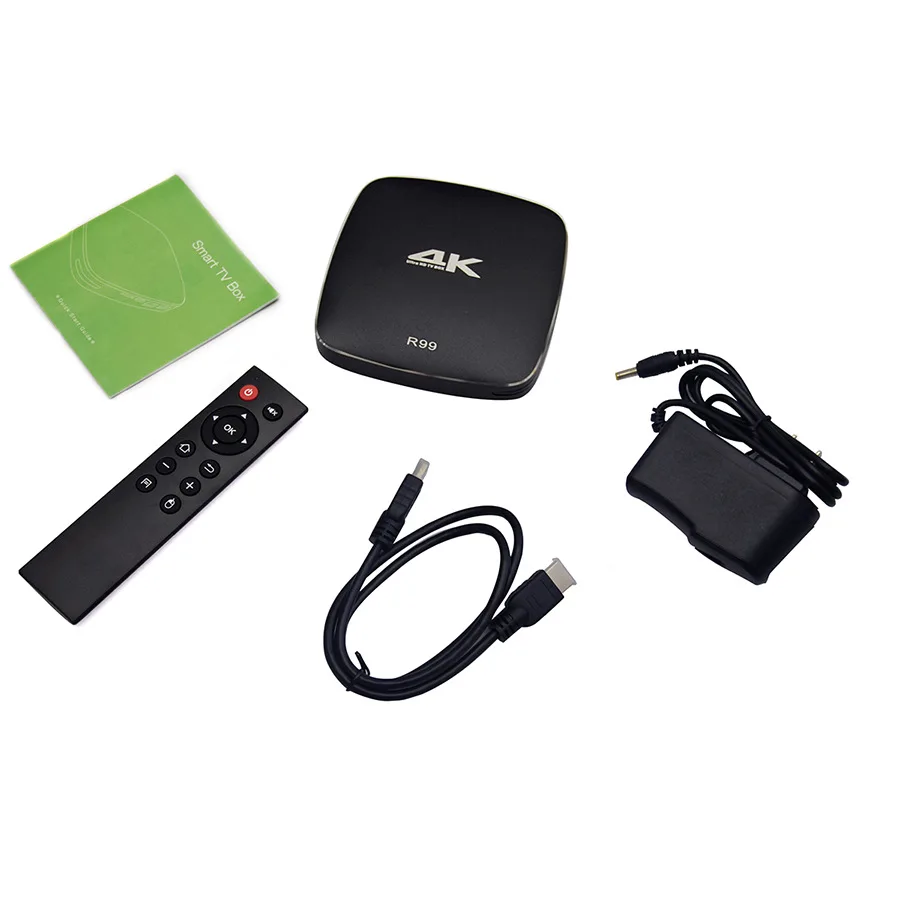 T077 4 K интеллектуальная сеть ТВ компьютерной приставки к телевизору Wi Fi
