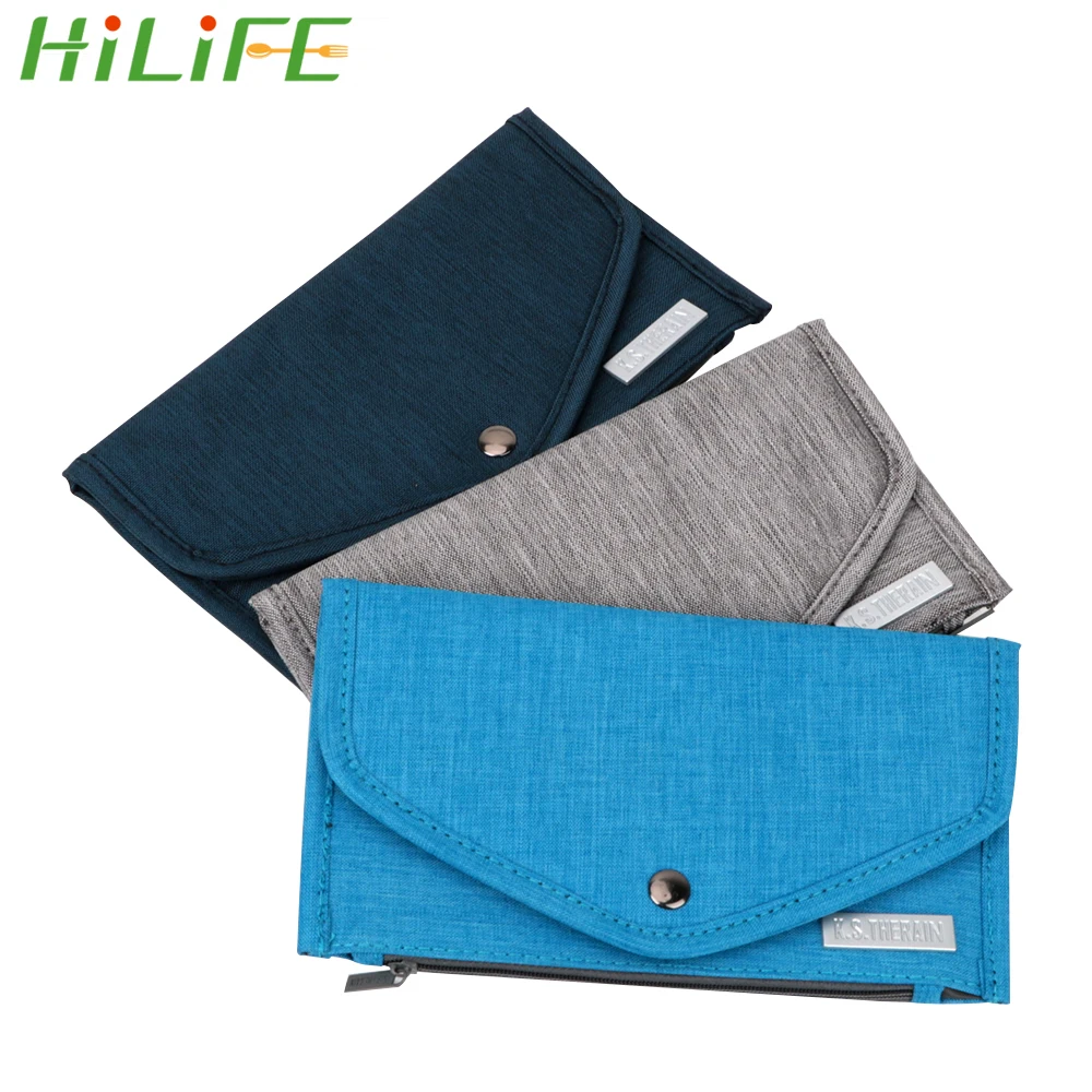 HILIFE полиэстер сумки для хранения монет сумка дома многофункциональный кошелек