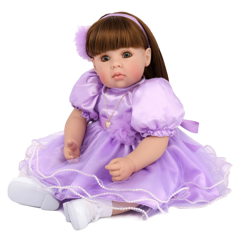 KAYDORA Reborn Baby Dolls 20 дюймов 50 см силикон очаровательны живы реалистичные детские Bebe
