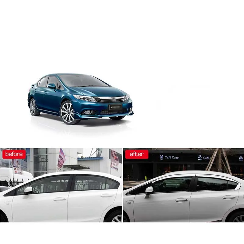 Новинка 1 комплект хромированные вентиляционные козырьки для окон защита от