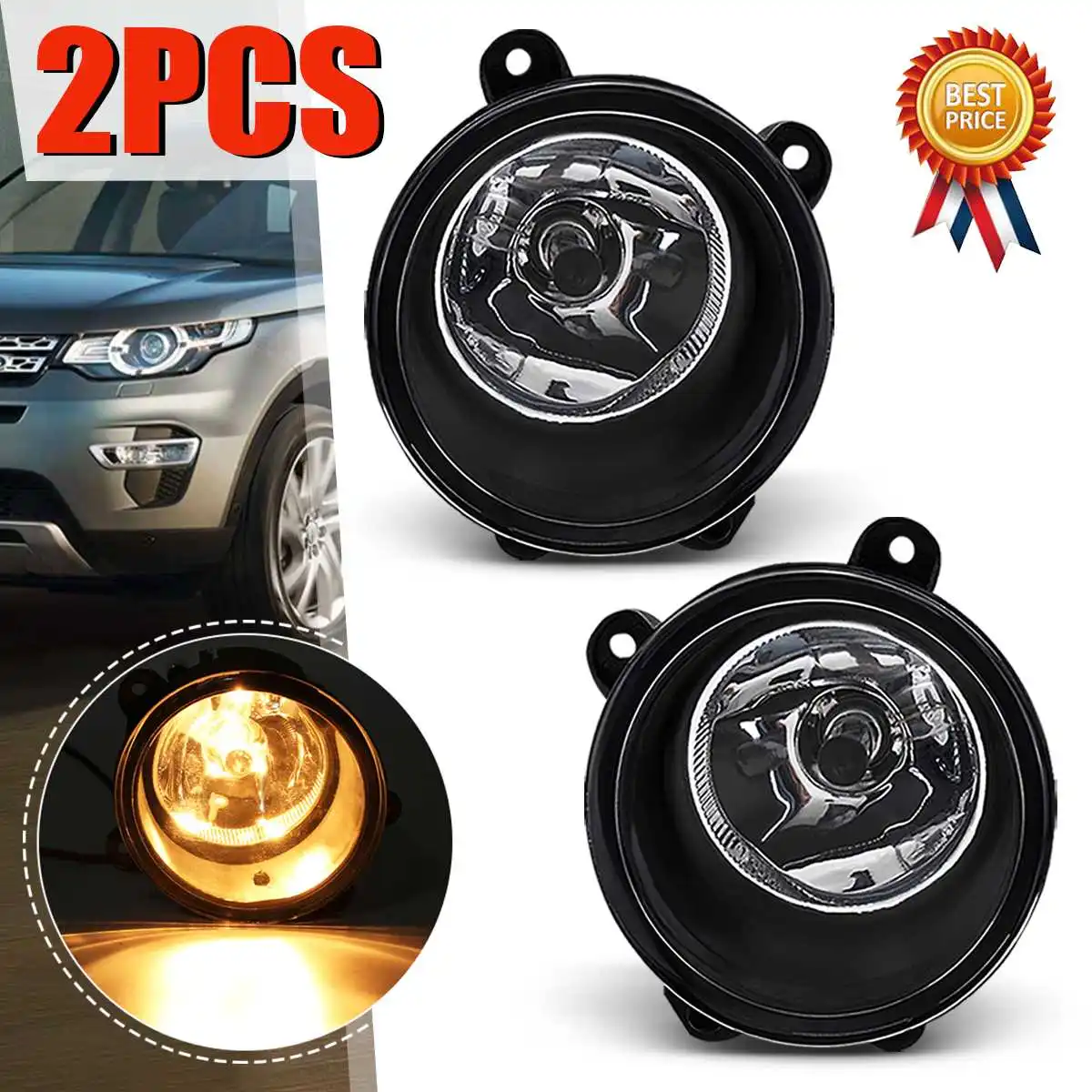 Пара Для Land Range Rover sport Discovery 3 автомобиля 2003~ 2009 Автомобиль OE запчасти XBJ000080 XBJ000090 Вождение Противотуманные фары лампы в сборе