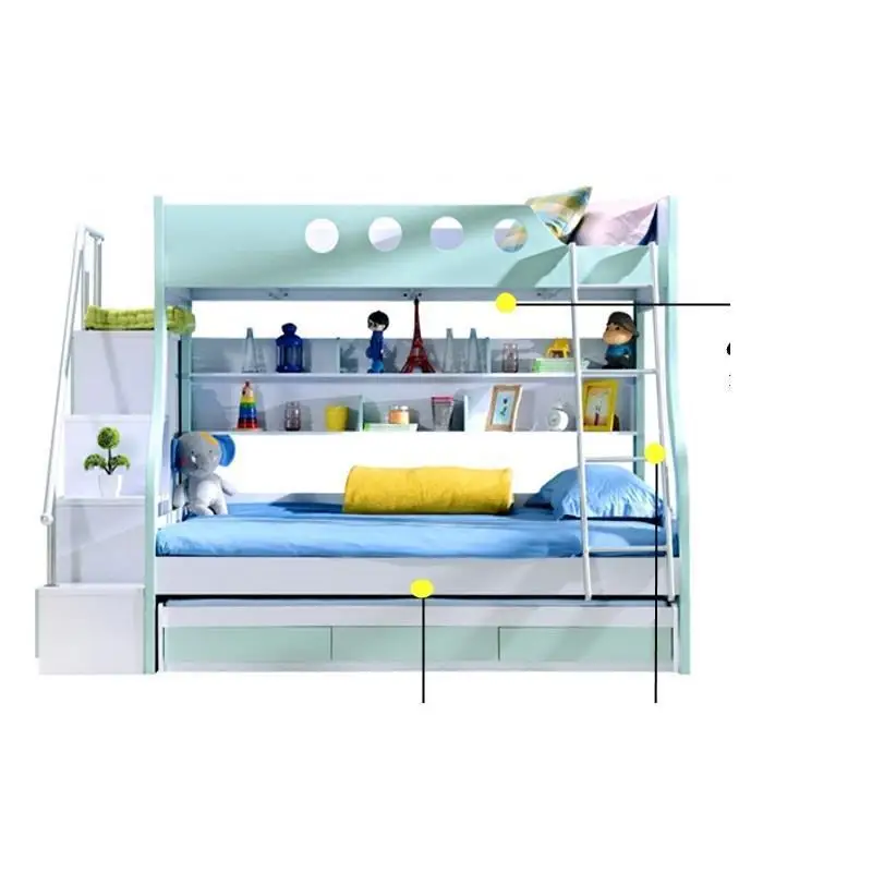 Комната mobiliya Matrimonio Одиночная детская двухъярусная мебель для дома Letto Matrimoniale Mueble