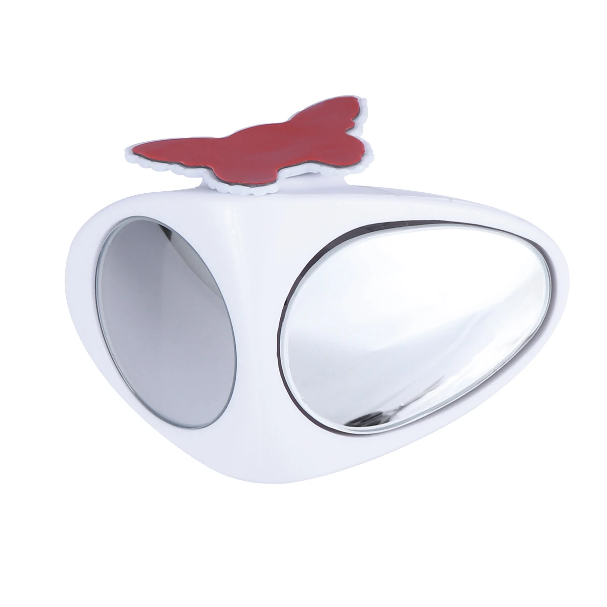 Vehicle Blind Spot Mirror Wide Angle 360 Rotation Adjustable Convex Rear View Right Side For Safe Parking(White) | Автомобили и