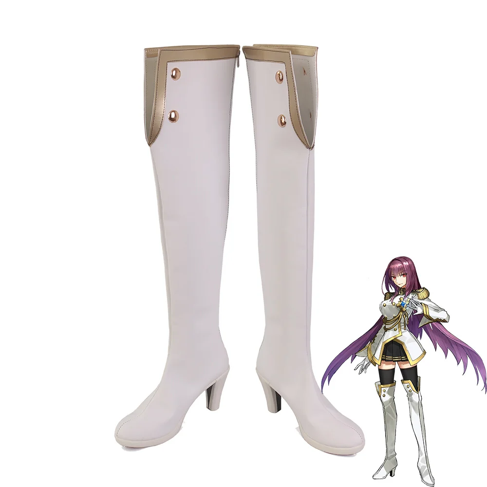 

FGO Fate Grand Order Link Scathach женские сапоги для косплея обувь Индивидуальный размер