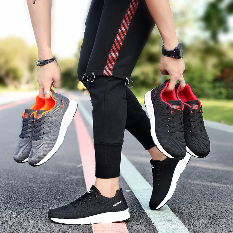 Мужская обувь Новое поступление Модная легкая дышащая для отдыха мужские