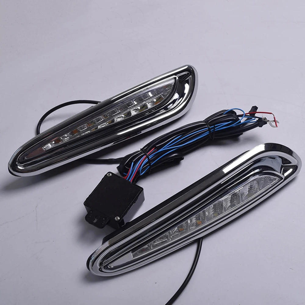 29 3*6 3 см супер яркие DC 12V 6000K ~ 6700K светодиоды Автомобильные дневные ходовые огни