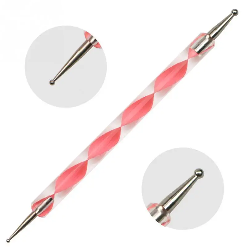 5 шт. Professional акриловые точки дрель дизайн ногтей инструмент расставить ручка DIY 2