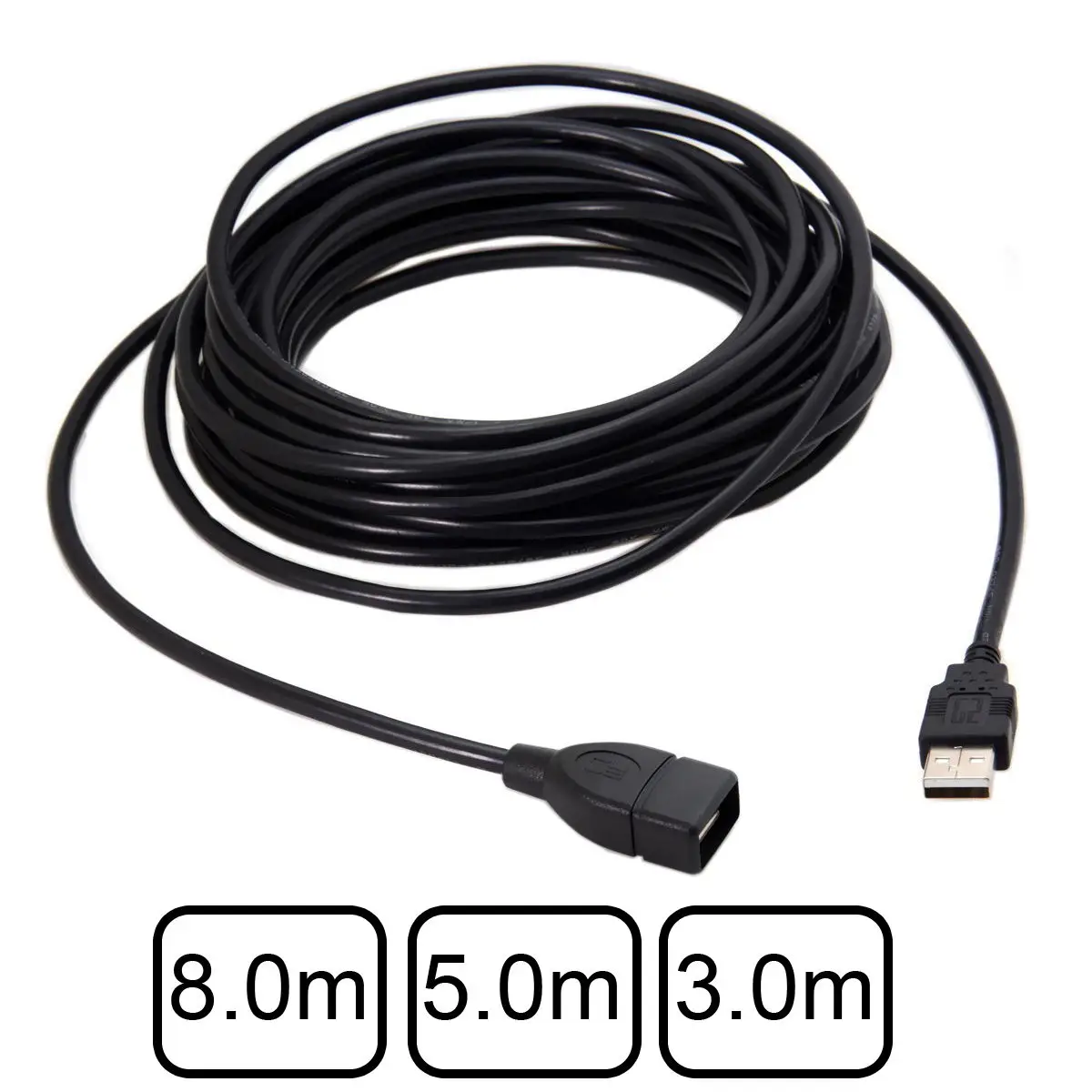 USB Type-A Женский к 2 0 Мужской кабель-удлинитель для передачи данных с двойной
