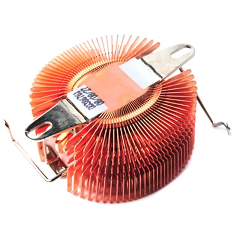 Pure Copper Radiator Cooling Cooler Fan Hear Sink for PC Chassis Motherboard |