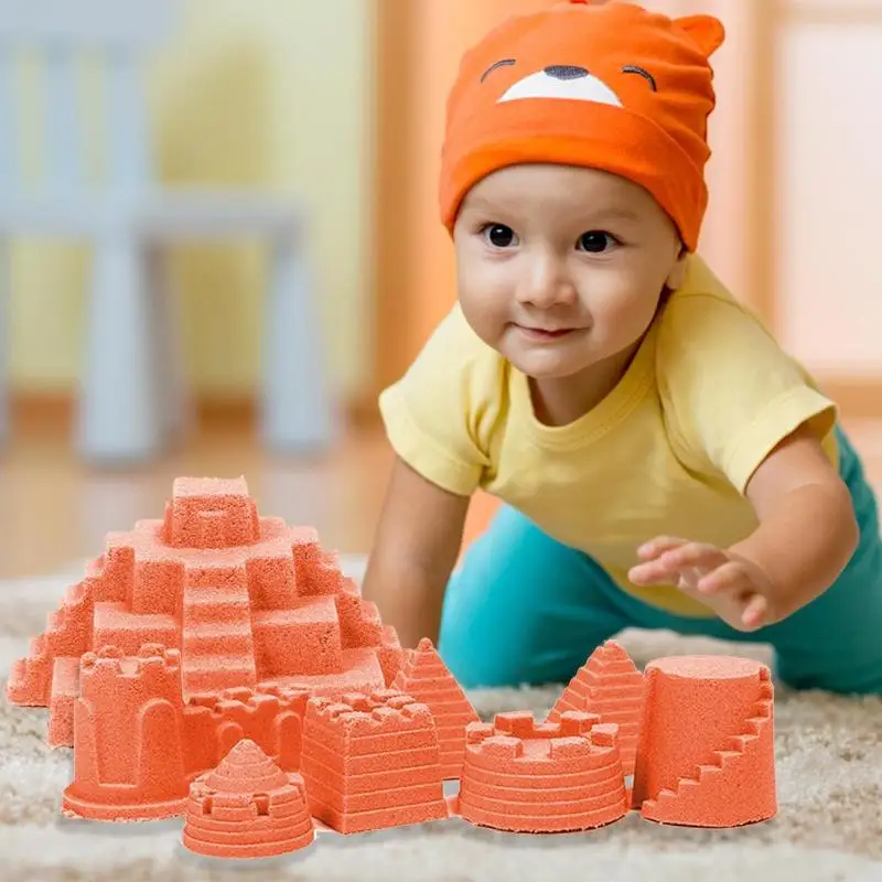 50 г креативные Дети DIY песок Образовательное моделирование глиняные пески