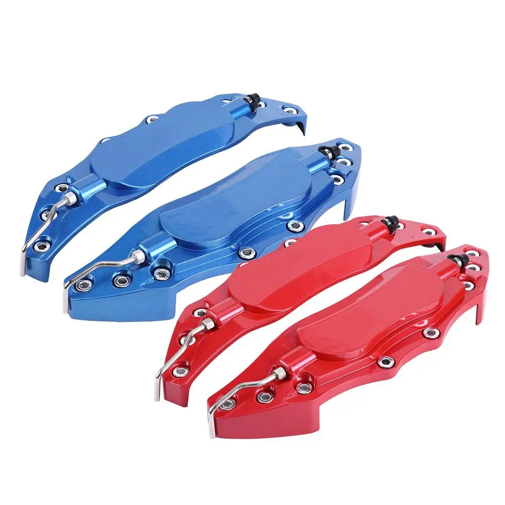 2 шт. Автомобильный Алюминиевый тормозной суппорт Защитная крышка для ступицы