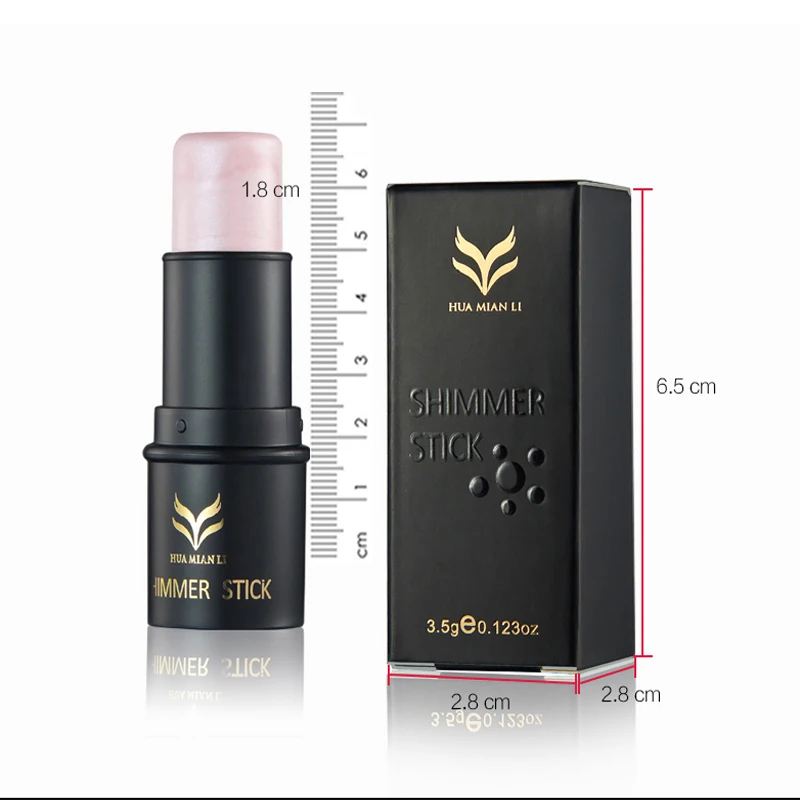 Blueness Highlighter Foundation Stick Shimmer 3D Face Cream Highlight Pencil Bronzer Contour Illuminator Makeup Pen | Красота и