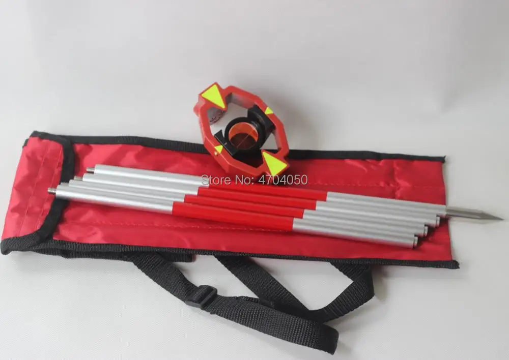 Новая мини призма с 4 полюсами для leica Тип общая станция Призма постоянная = 0 мм