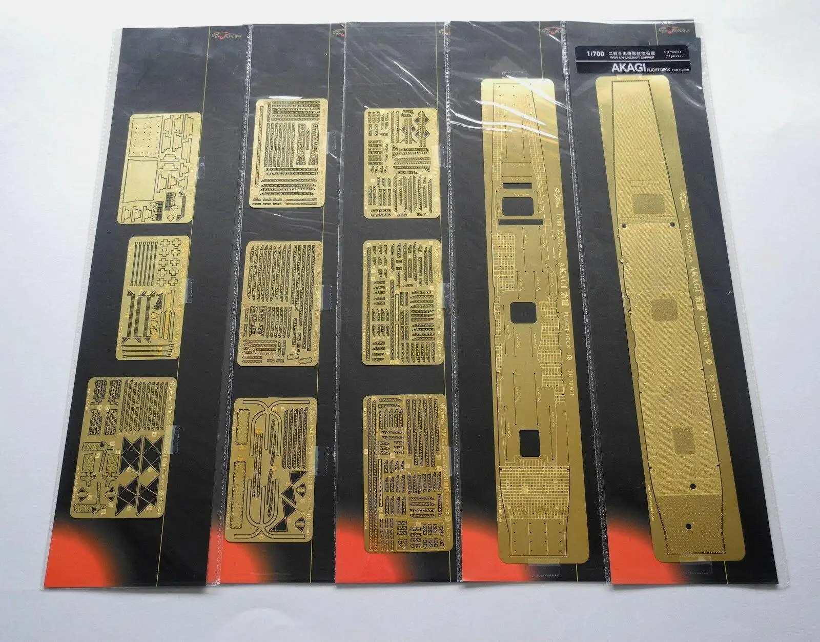 Flyhawk 700211 1/700 IJN Akagi Flight Deck для Fujimi высокое качество|Наборы сборки моделей| |