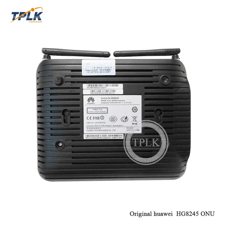 Низкая цена HG8245 4GE + 2VOICE WiFi GPON ONU/ONT Echolife телекоммуникационное Беспроводное сетевое