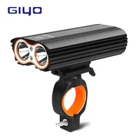 giyo t6 led bike waterproof front lamp lights 4 modes strap usb rechargeable top quality