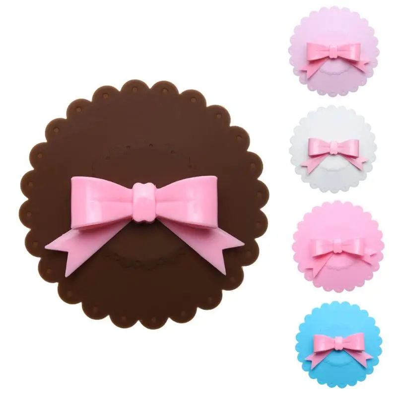 Bowknot пылезащитный многоразовая чашка Силиконовая крышка Уплотнение Крышка | Дом