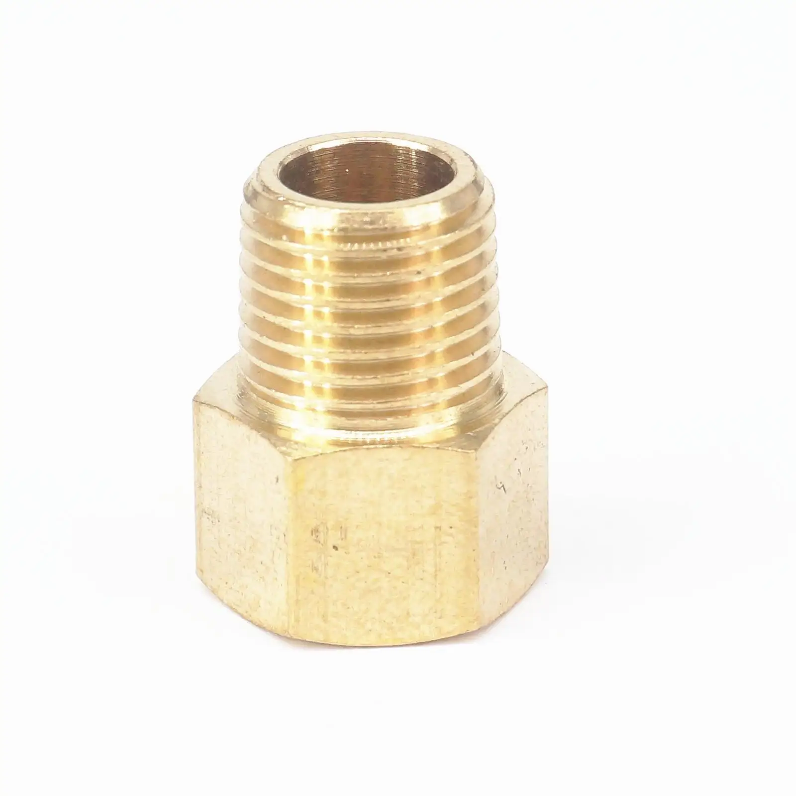 1/4 &quotBSPT Male x 1/4&quot NPT Female латунный Соединительный соединитель для манометра
