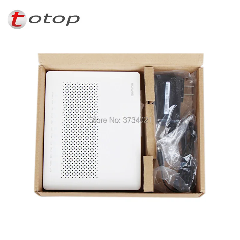 100% Оригинальный Huawei HG8346R EPON ONU ONT 4FE + 2Tel USB WIFI английская прошивка HUAWEI волоконно