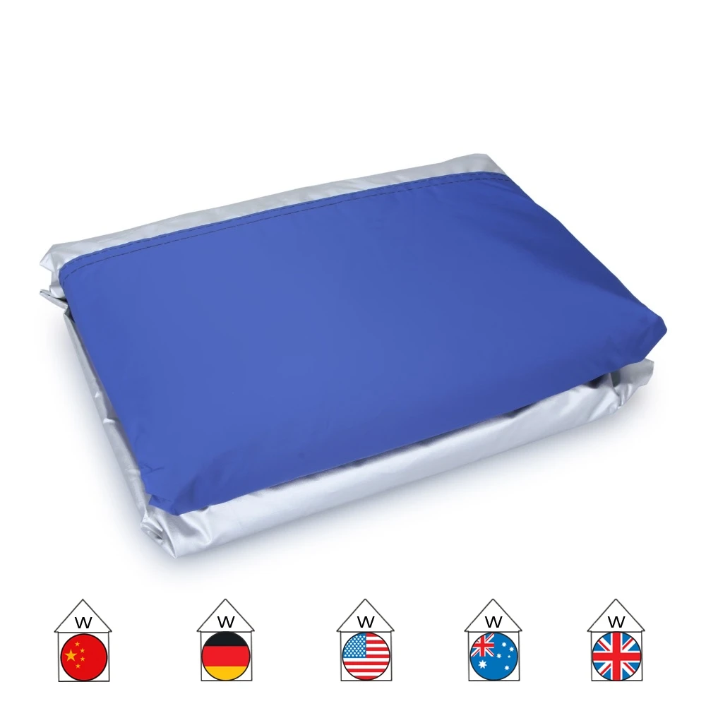 1 шт. 210T полиэстер тафты мотоциклетная крышка Водонепроницаемая Royalblue L XL 2XL