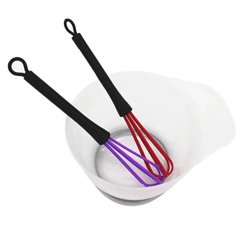 Профессиональный пластиковый салонный крем краска для парикмахерской венчик