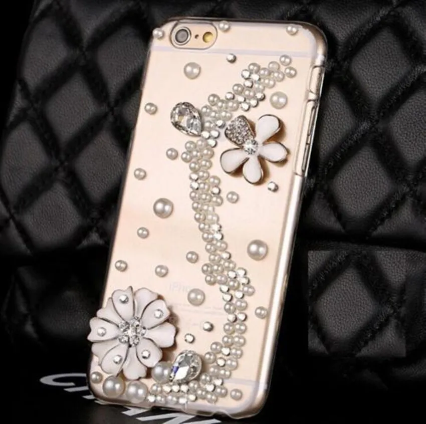 Роскошные ручной работы Bling Блеск Алмазный горный хрусталь прозрачный мягкий ТПУ
