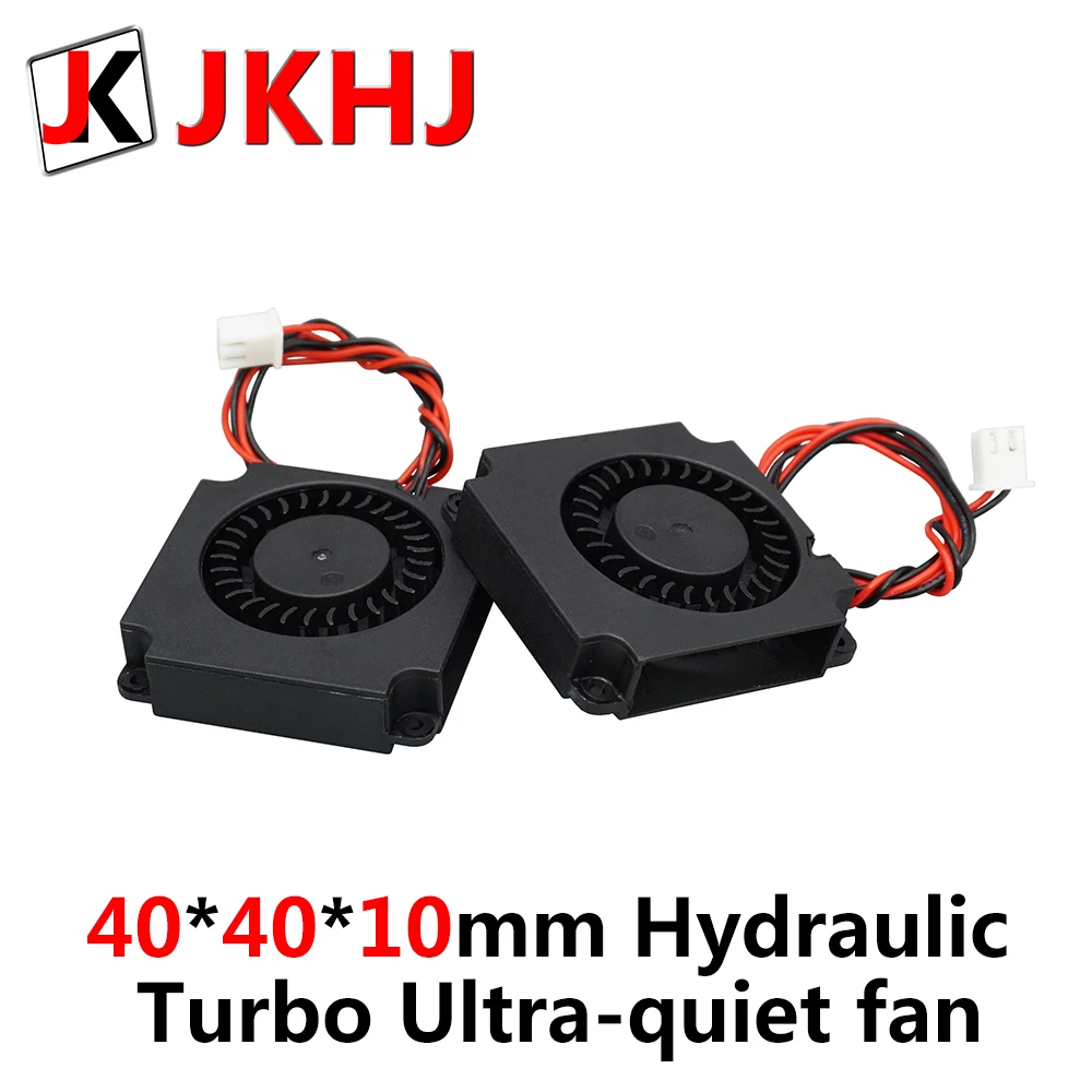 Hydraulic Turbo fan Ultra-quiet 40*40*10mm 3D Printer Parts the model Cooling Fan 12V/24V DC XH2.54 Wire